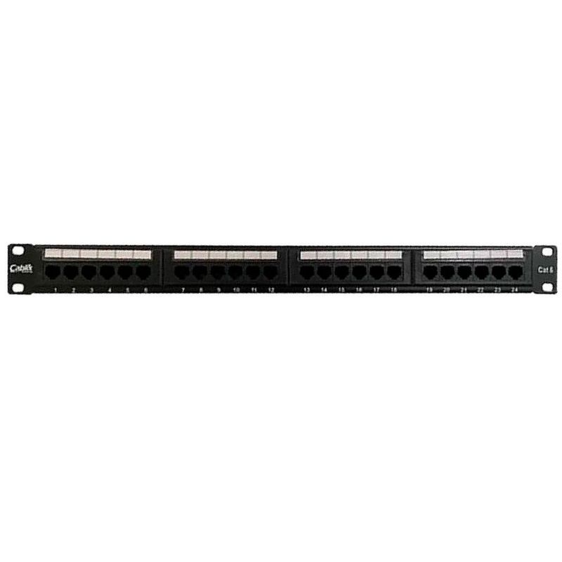 patch panel cablix 24 portas cat6 soholan ep6-41k (mp)