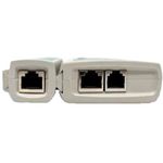 testador universal de cabos de rede cablix lan rj45 e rj11 (mp)