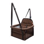 bolsa assento para transporte de pet tubline marrom (mp)