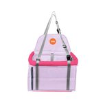 bolsa assento para transporte de pet tubline rosa e lilás n214 (mp)