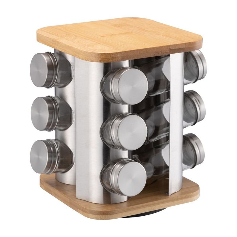 porta condimentos giratório wincy 13 peças inox ixb01008 (mp)