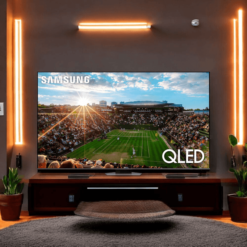 smart tv 4k 98" samsung qled ultra super slim alexa qn98q80c