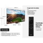 smart tv 4k 98" samsung qled ultra super slim alexa qn98q80c