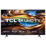 smart tv 75" tcl led 4k uhd google design sem borda 75p755