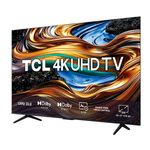 smart tv 75" tcl led 4k uhd google design sem borda 75p755