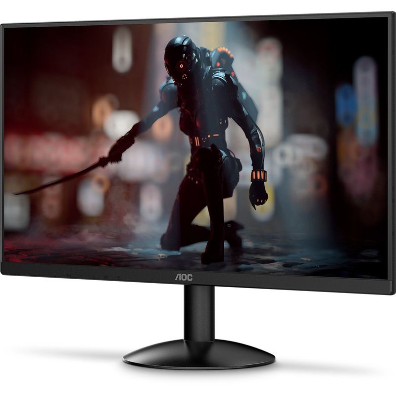 monitor led aoc 23.8" hdmi 100hz preto 24b30hm2