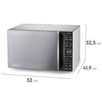 micro-ondas electrolux 36 litros 127v branco (mp)