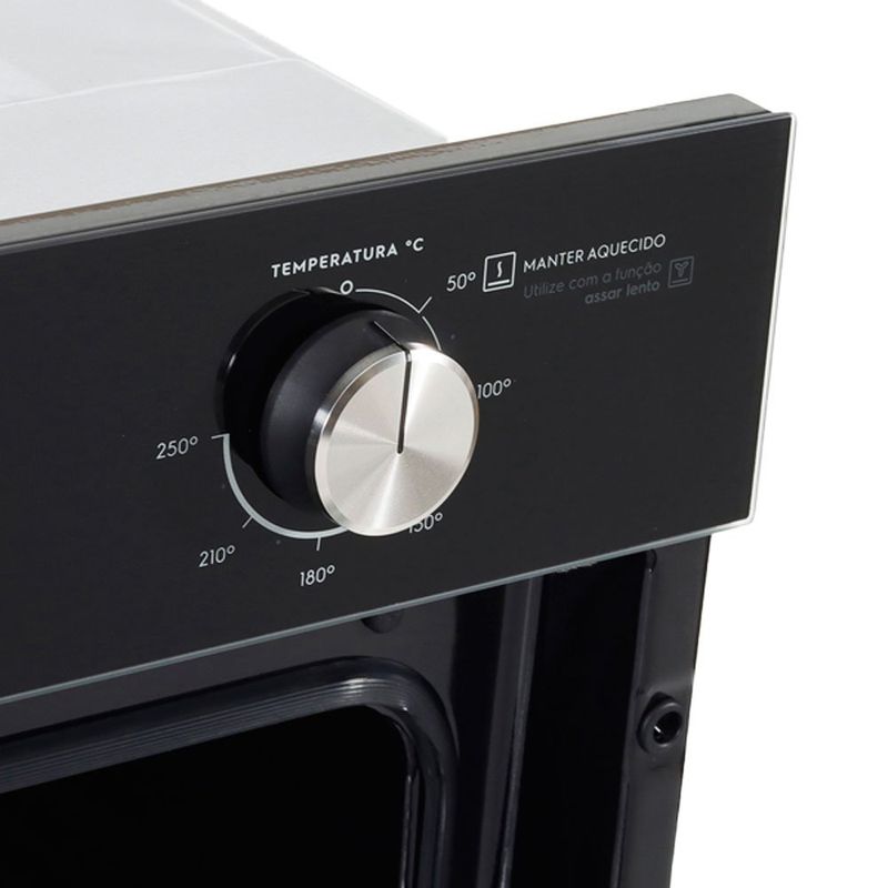 forno de embutir elétrico electrolux 80 litros 220v preto oe8eh (mp)