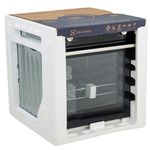 forno de embutir elétrico electrolux 80 litros 220v preto oe8eh (mp)