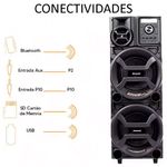 caixa de som amplificada amvox aca 2201 pesadão ii skd (mp)
