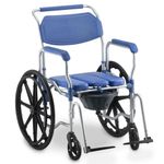 cadeira de banho higiênica dellamed d65 até 150kg (mp)