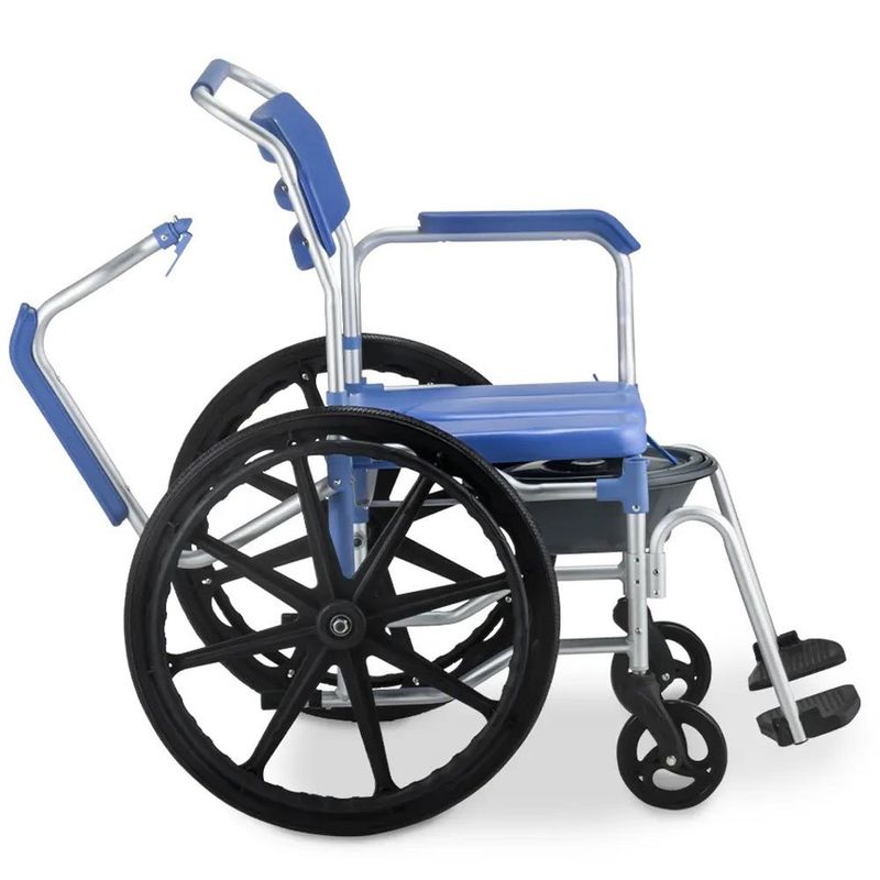 cadeira de banho higiênica dellamed d65 até 150kg (mp)