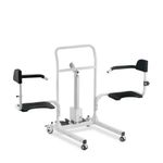 cadeira de transferência multiuso dellamed d80 elevação eletrônica até 135kg (mp)