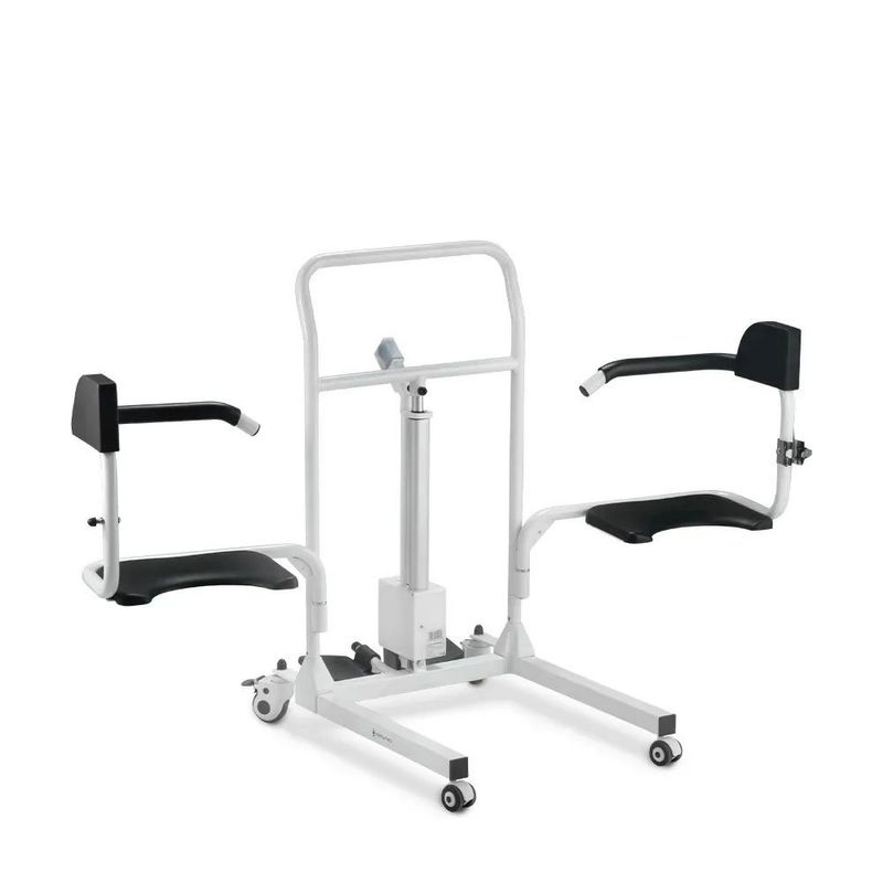 cadeira de transferência multiuso dellamed d80 elevação eletrônica até 135kg (mp)