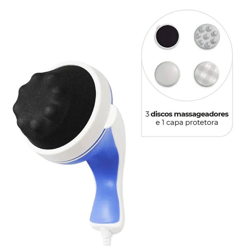 massageador corporal orbital dellamed 3 em 1 (mp)