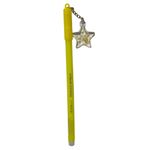 caneta gel apagável leo&leo 0.5 pingente estrela amarela (mp)