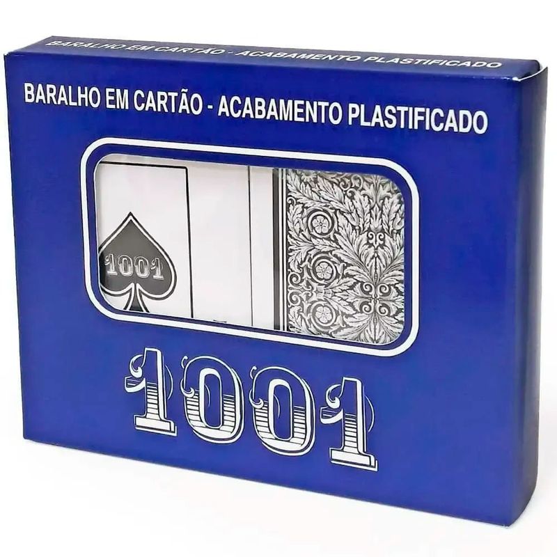 jogo baralho em cartão copag 110 unidades 1001 (mp)