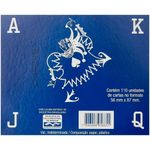 jogo baralho em cartão copag 110 unidades 1001 (mp)