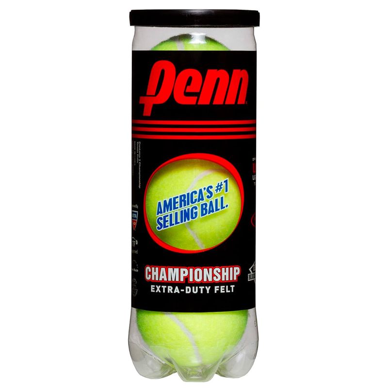 bola de tênis penn championship 3 unidades a-bi