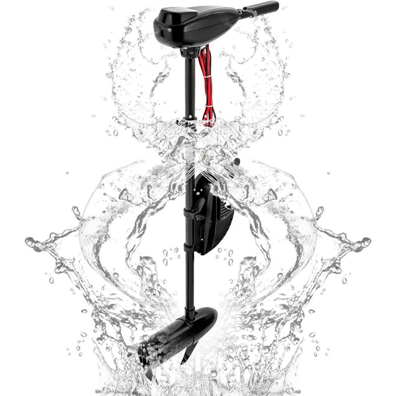motor elétrico de pesca preto zestardair a-bi