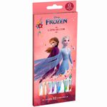 lápis de cor tris frozen com 12 unidades 684987