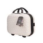 kit mala de viagem winth 03 peças tamanho 18/20 branco bpm75010k (mp)