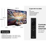 smart tv 65" samsung neo qled ultra 8k som em movimento plus, dolby atmos®, alexa built-in 65qn800d