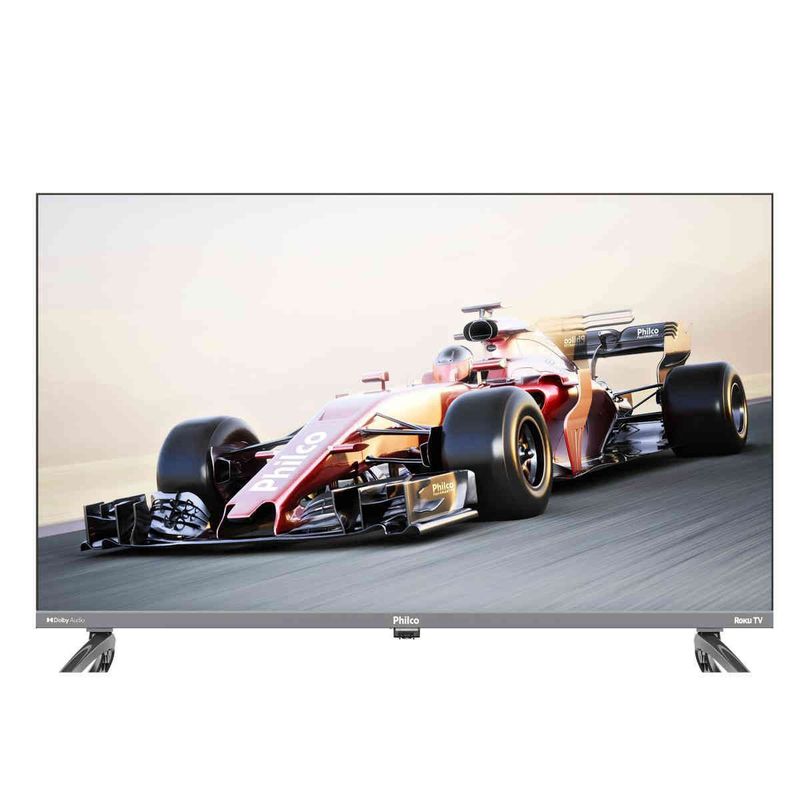 smart tv led 32" philco roku tv dolby áudio ptv32k34rkgb