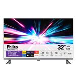 smart tv led 32" philco roku tv dolby áudio ptv32k34rkgb