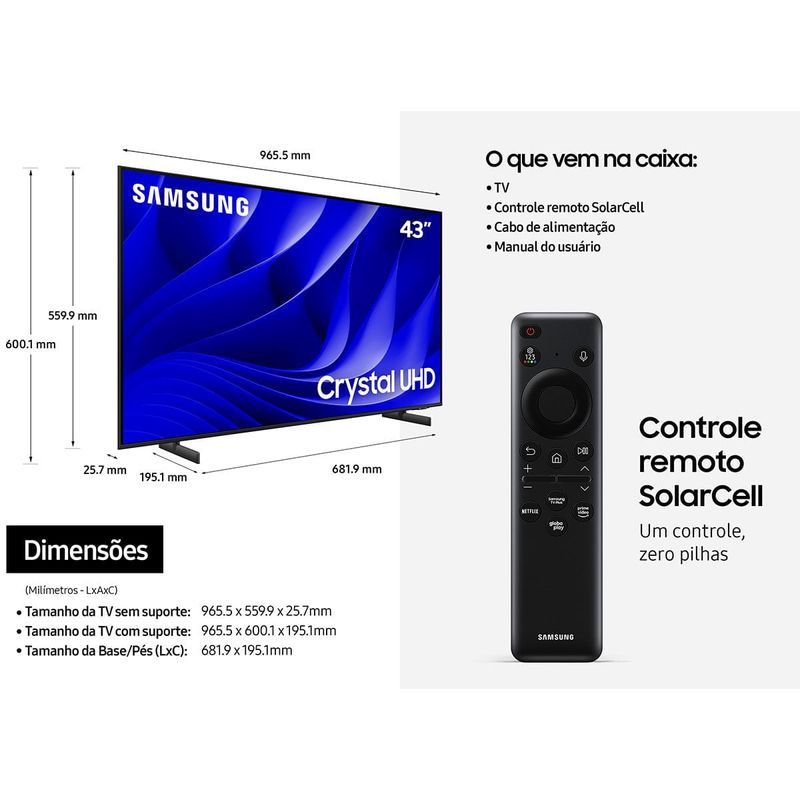smart tv 4k 55" samsung crystal uhd gaming hub design airslim alexa 55du8000