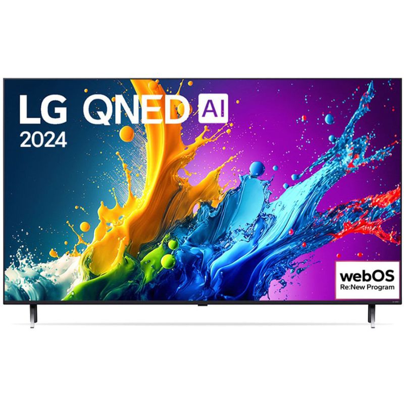smart tv 4k 55" lg qned 55qned80t processador α5 ger7 ai quantum dot nanocell local dimming design super slim alexa