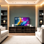 smart tv 4k 55" lg qned 55qned80t processador α5 ger7 ai quantum dot nanocell local dimming design super slim alexa