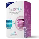 polivitamínico tentantes para o casal 30 cápsulas mulher + 30 comprimidos homem myralis pharma