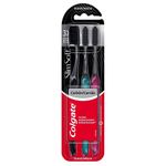 escova dental colgate slim soft black 3 unidades