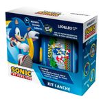 kit lanche sonic leo&leo garrafa marmita e talheres (mp)