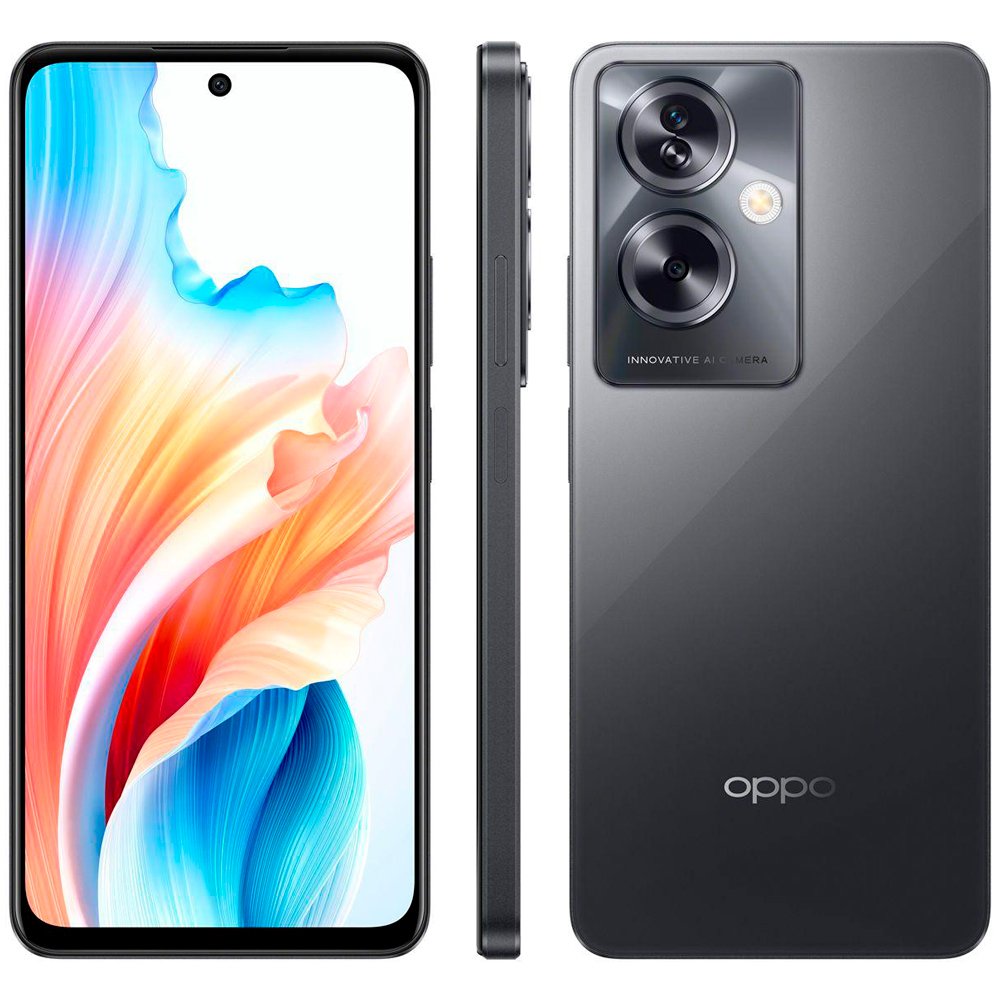Smartphone Oppo A79 5G Preto 256GB 50MP 6.72