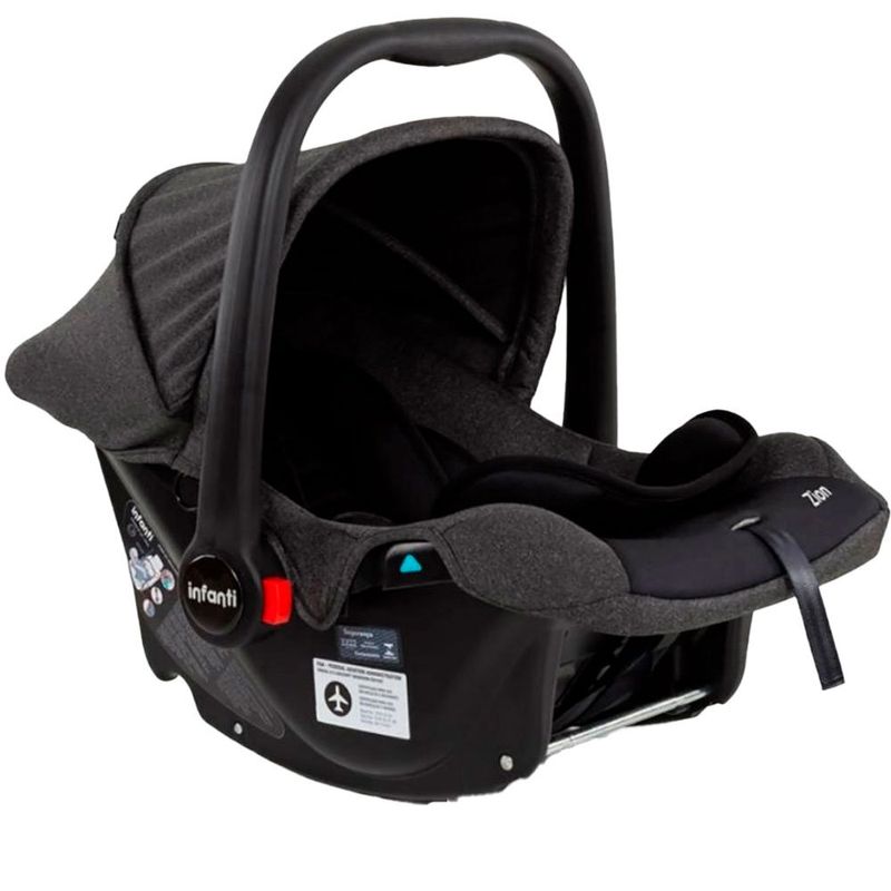 bebê conforto infanti zion até 13kg preto cax00846 (mp)