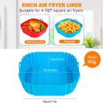 forro fritadeira quadrado boribim 8" 2 peças sortidas a-bi