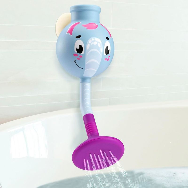 brinquedo de banho play friends elefante branco/roxo a-bi
