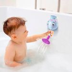 brinquedo de banho play friends elefante branco/roxo a-bi