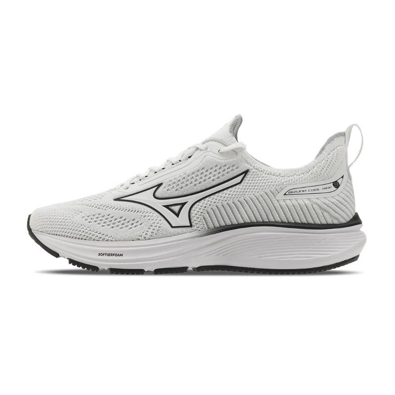 tênis masculino n°42 mizuno cool ride 3 branco (mp)