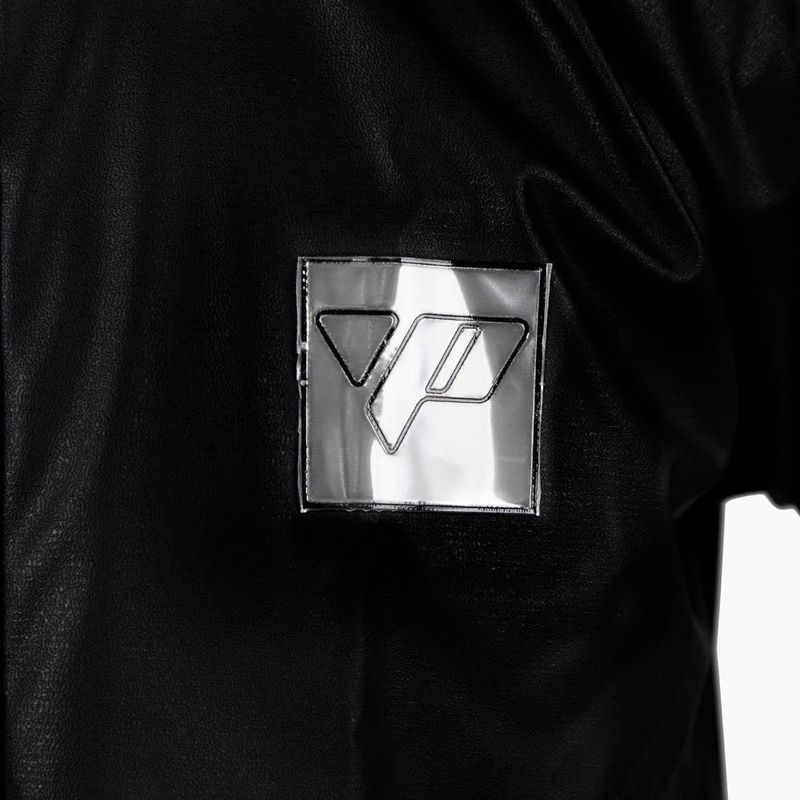 capa de chuva pantaneiro pvc com gola econômico preto m (mp)