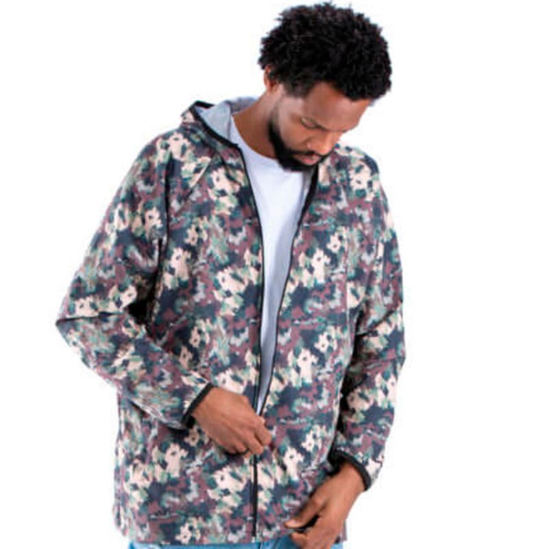 jaqueta corta vento masculina pantaneiro m camuflada (mp)