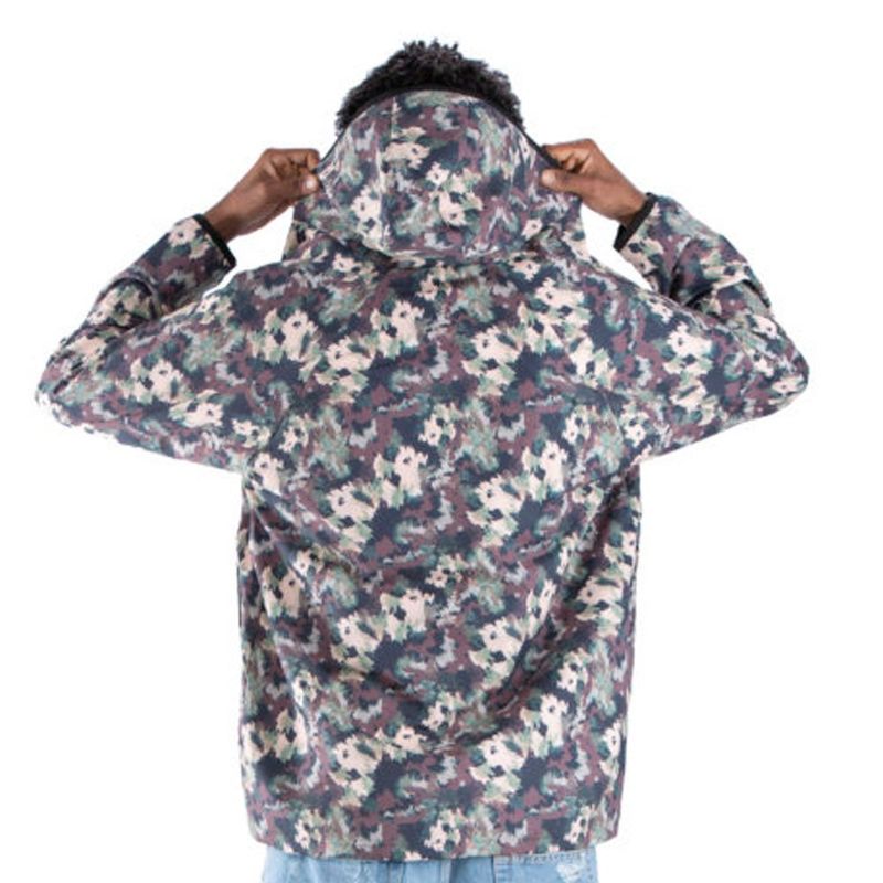 jaqueta corta vento masculina pantaneiro m camuflada (mp)