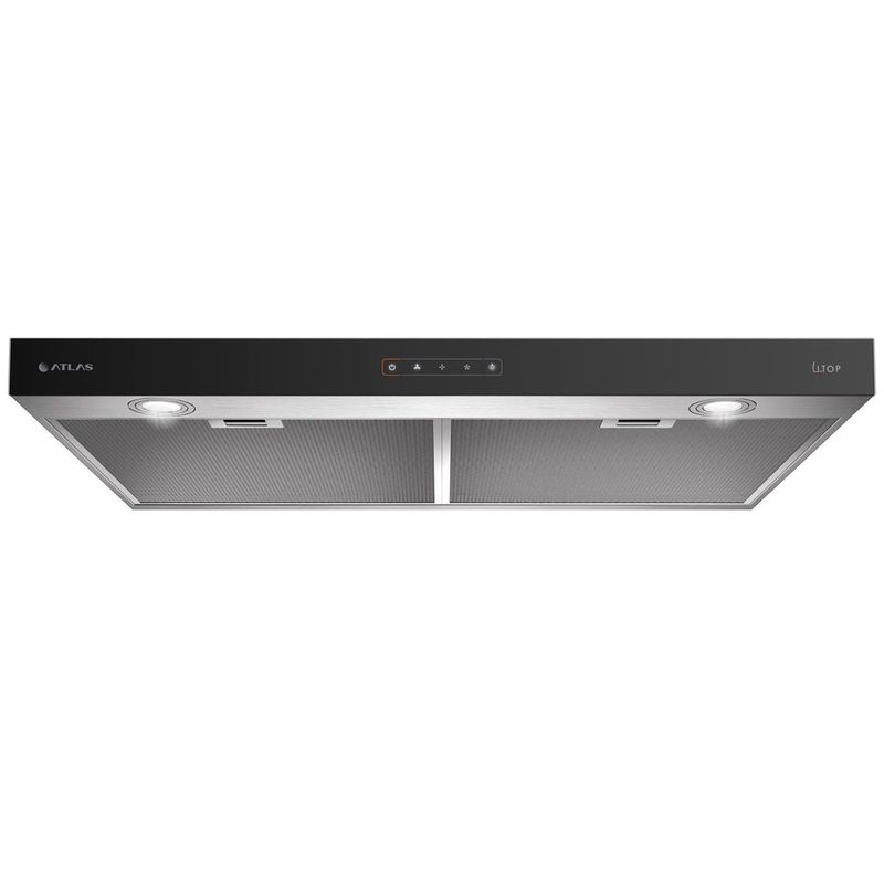 depurador de ar 4/5 bocas atlas utop 80cm inox 127v 400000353