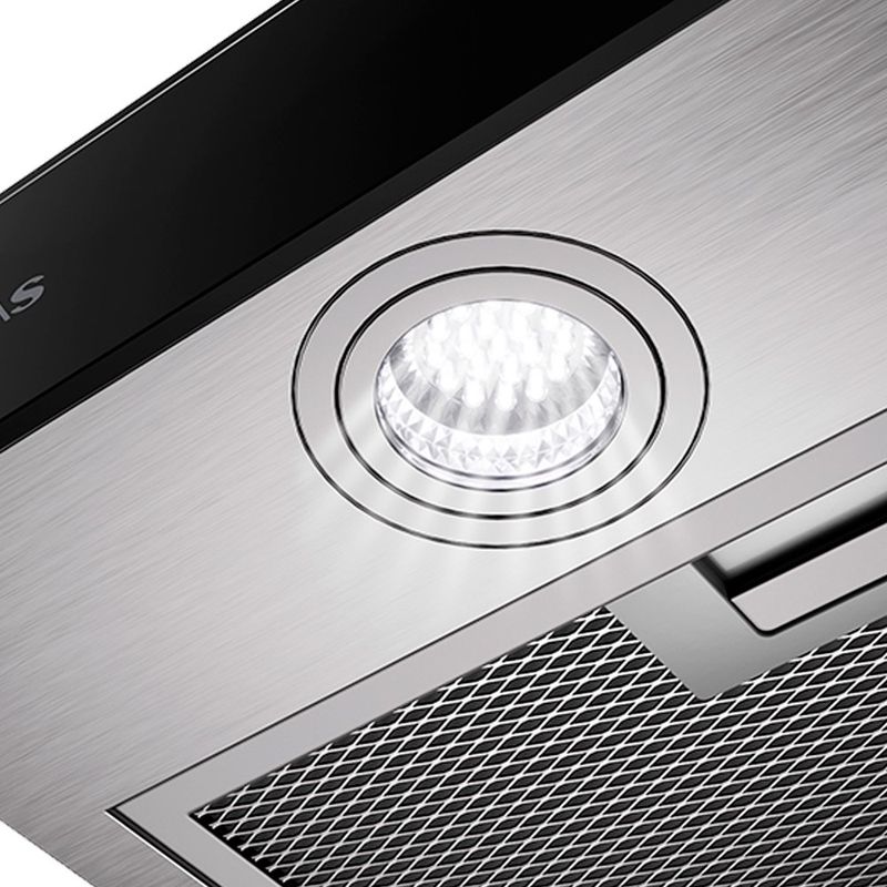 depurador de ar 4/5 bocas atlas utop 80cm inox 127v 400000353