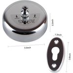 varal retrátil prata 2 peças ajustável inox jhhsyu a-bi