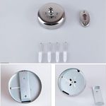 varal retrátil prata 2 peças ajustável inox jhhsyu a-bi