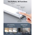 luzes brancas 5 peças sensor para armário a-bi
