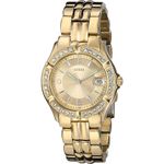 relógio feminino guess dourado a-bi